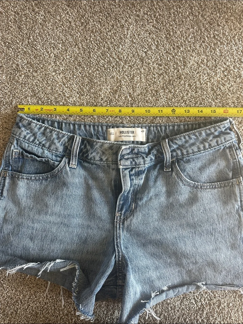 Hollister Low-Rise Baggy Jort